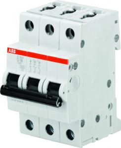 Выключатель автоматический модульный 3п D 20А 6кА S203 D20 ABB 2CDS253001R0201
