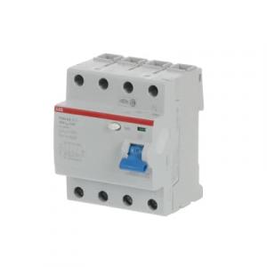 Выключатель дифференциального тока F204 A S-100/0,3 4-модульный ABB 2CSF204201R3900