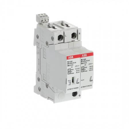 OVR T1-T2 1N 12.5-275s P TS QS ABB Устройство защиты от перенапряжения 2CTB815710R0100