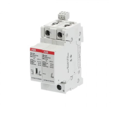 OVR T1-T2 1N 12.5-275s P TS QS ABB Устройство защиты от перенапряжения 2CTB815710R0100